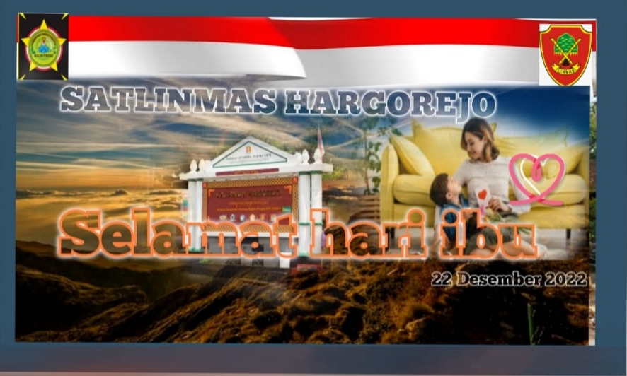 Selamat Hari Ibu Dari Satlimnas Hargorejo